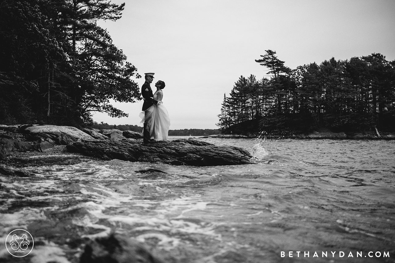 Marines Elopement Maine