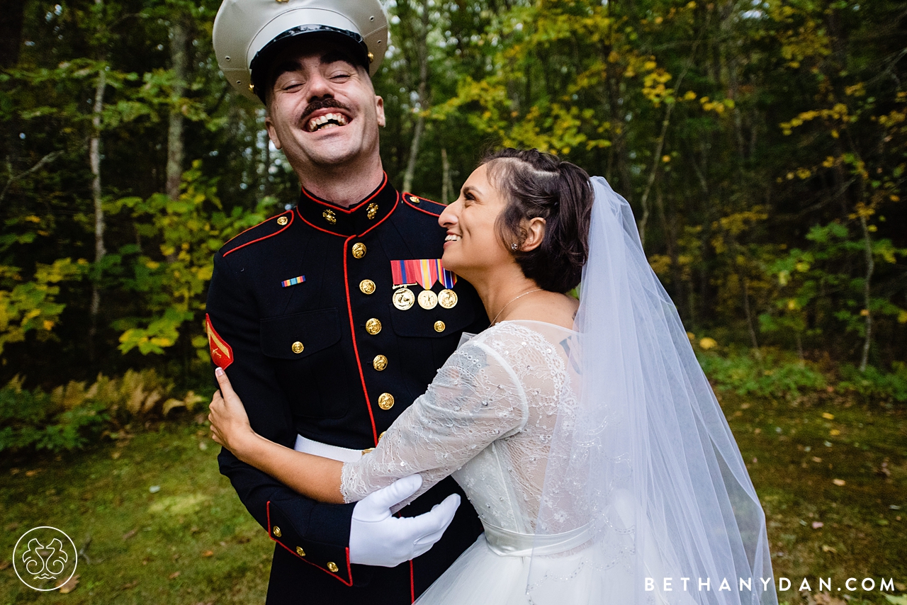 Marines Elopement Maine