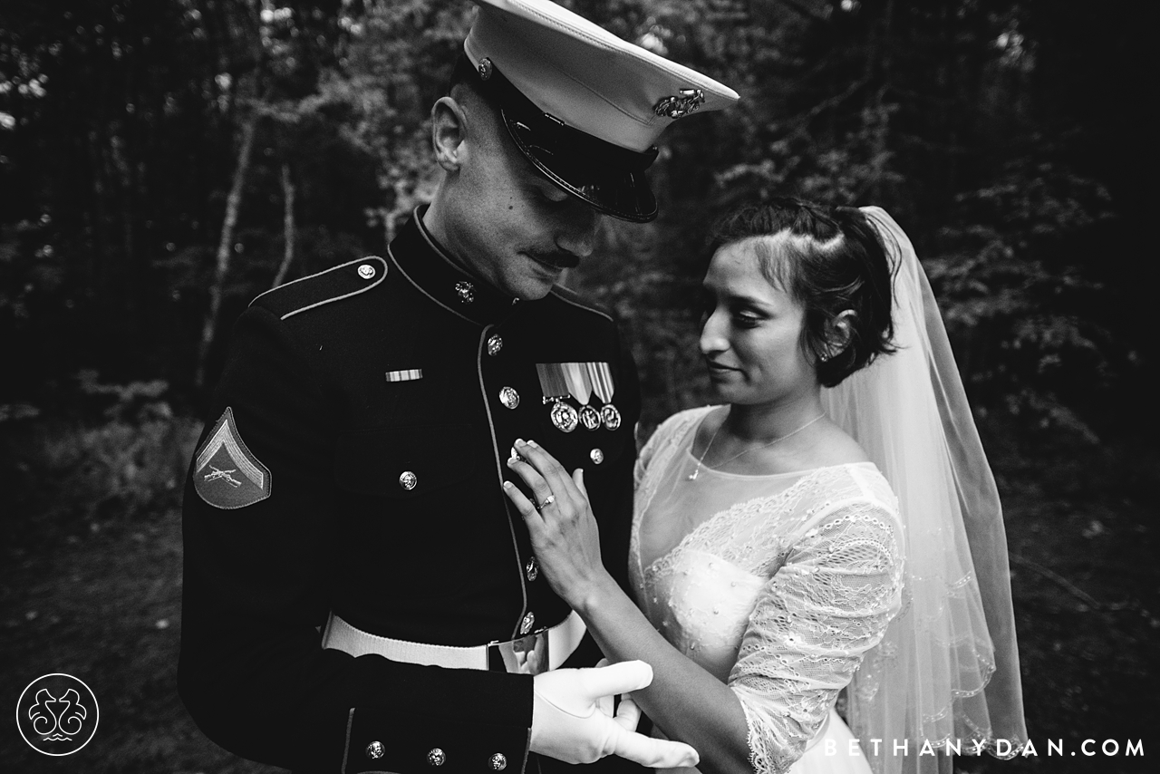 Marines Elopement Maine