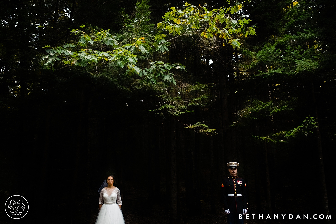 Marines Elopement Maine