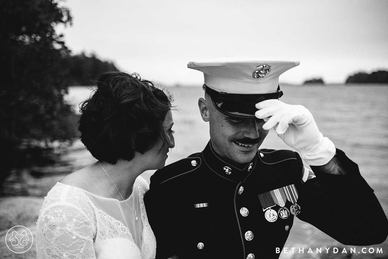 Marines Elopement Maine