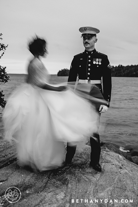 Marines Elopement Maine