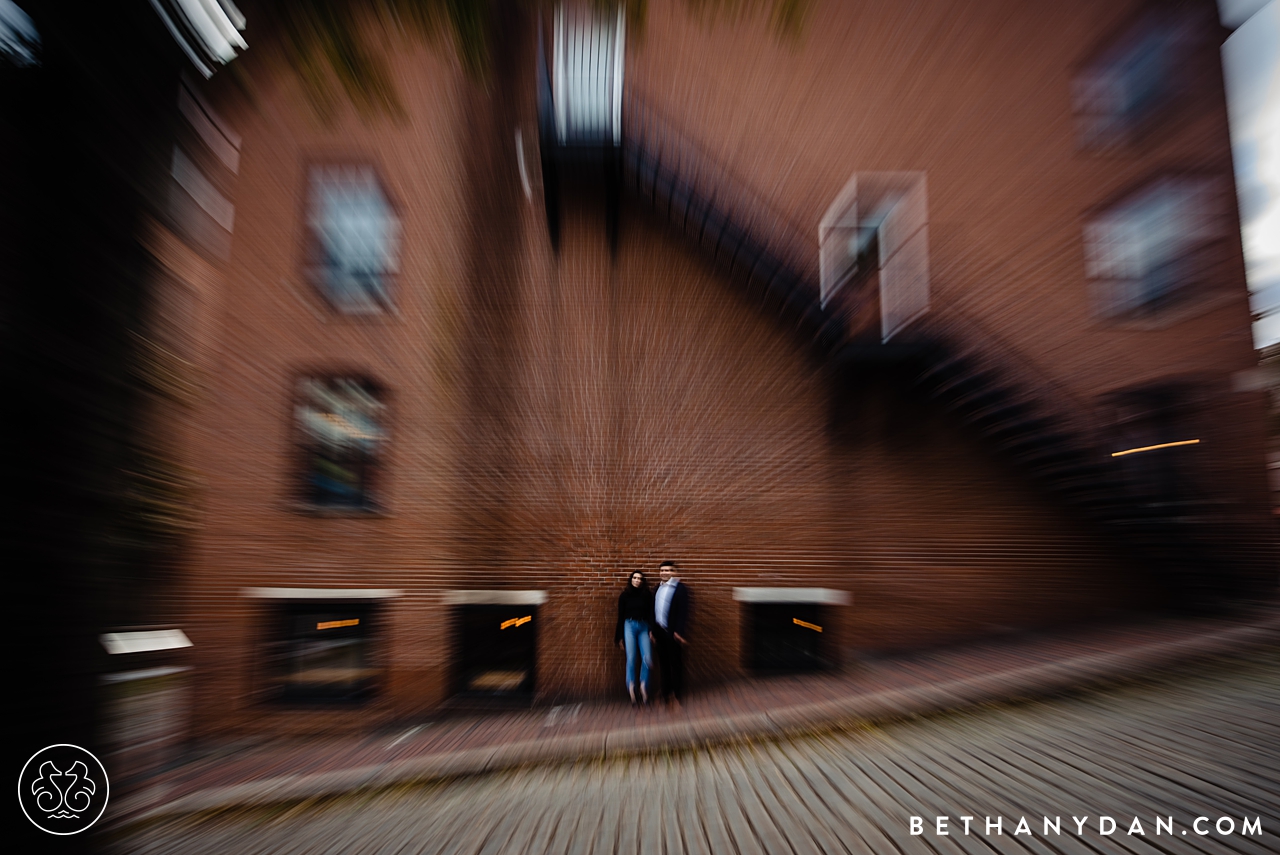 Portland Maine Fall Engagement Photos