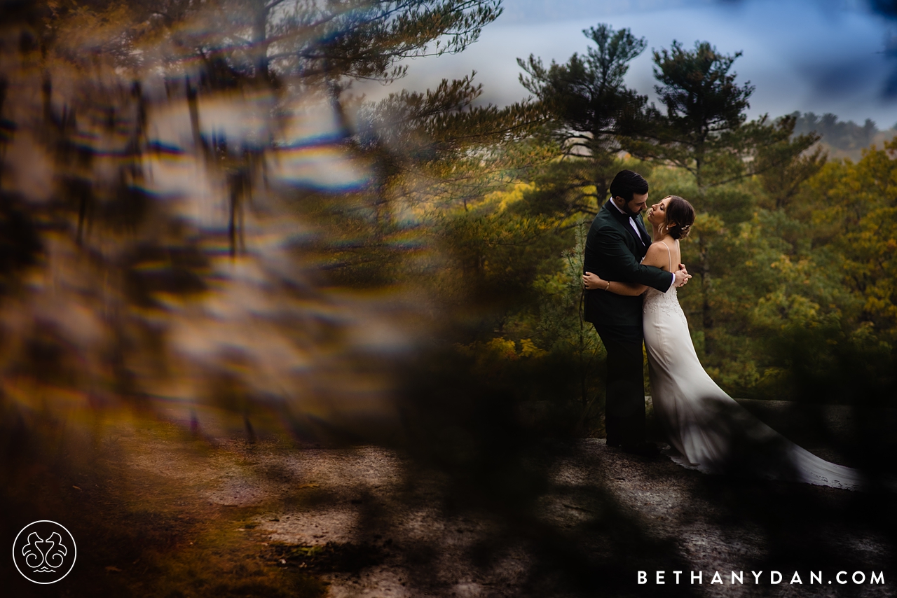 Fall Maine Jewish Wedding