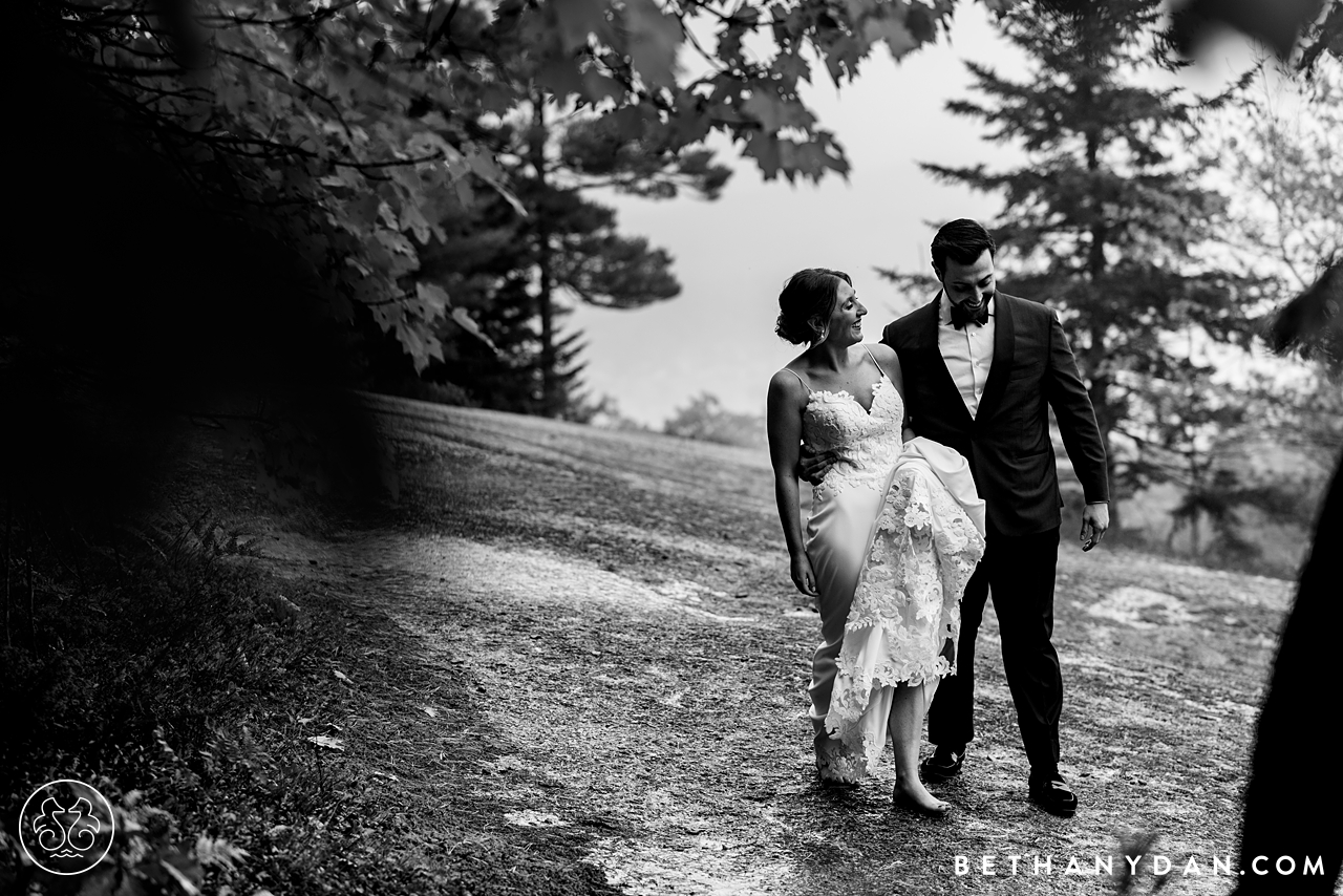 Fall Maine Jewish Wedding