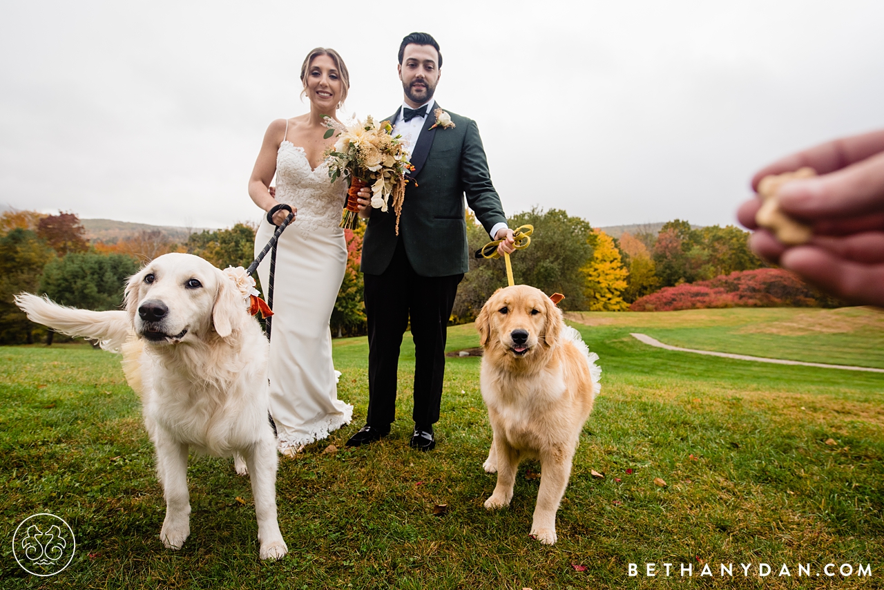 Fall Maine Jewish Wedding