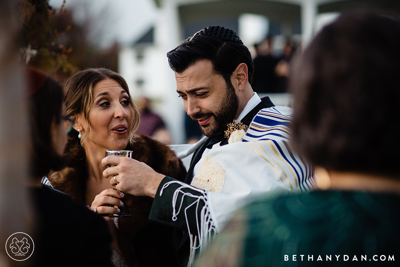 Fall Maine Jewish Wedding