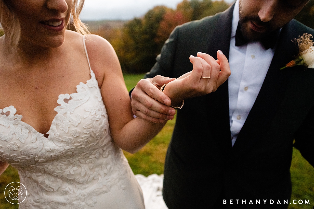 Fall Maine Jewish Wedding