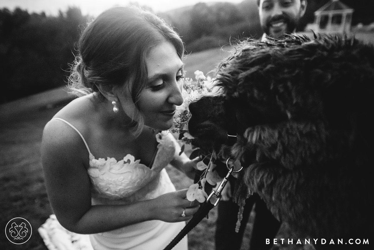 Fall Maine Jewish Wedding