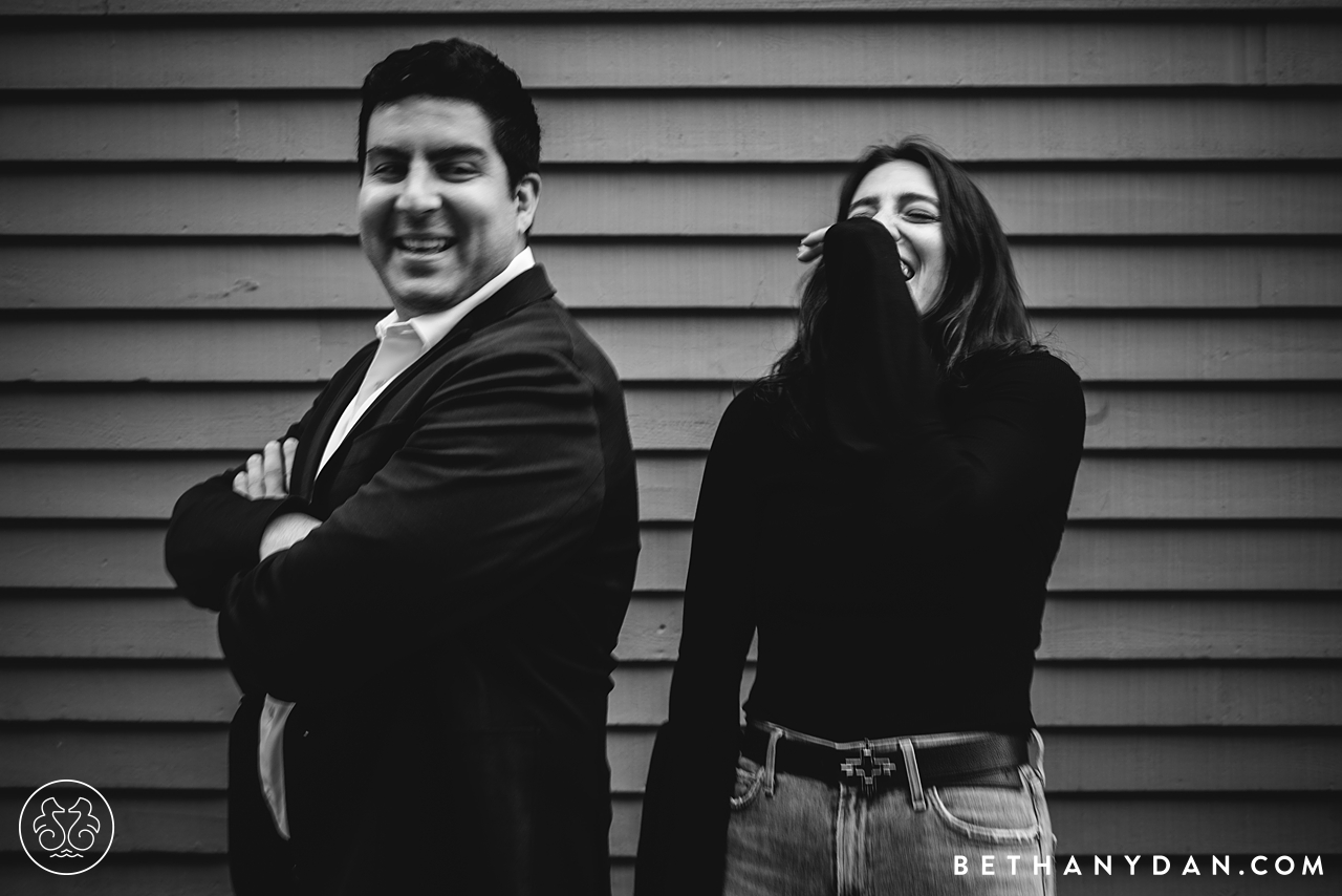 Portland Maine Fall Engagement Photos