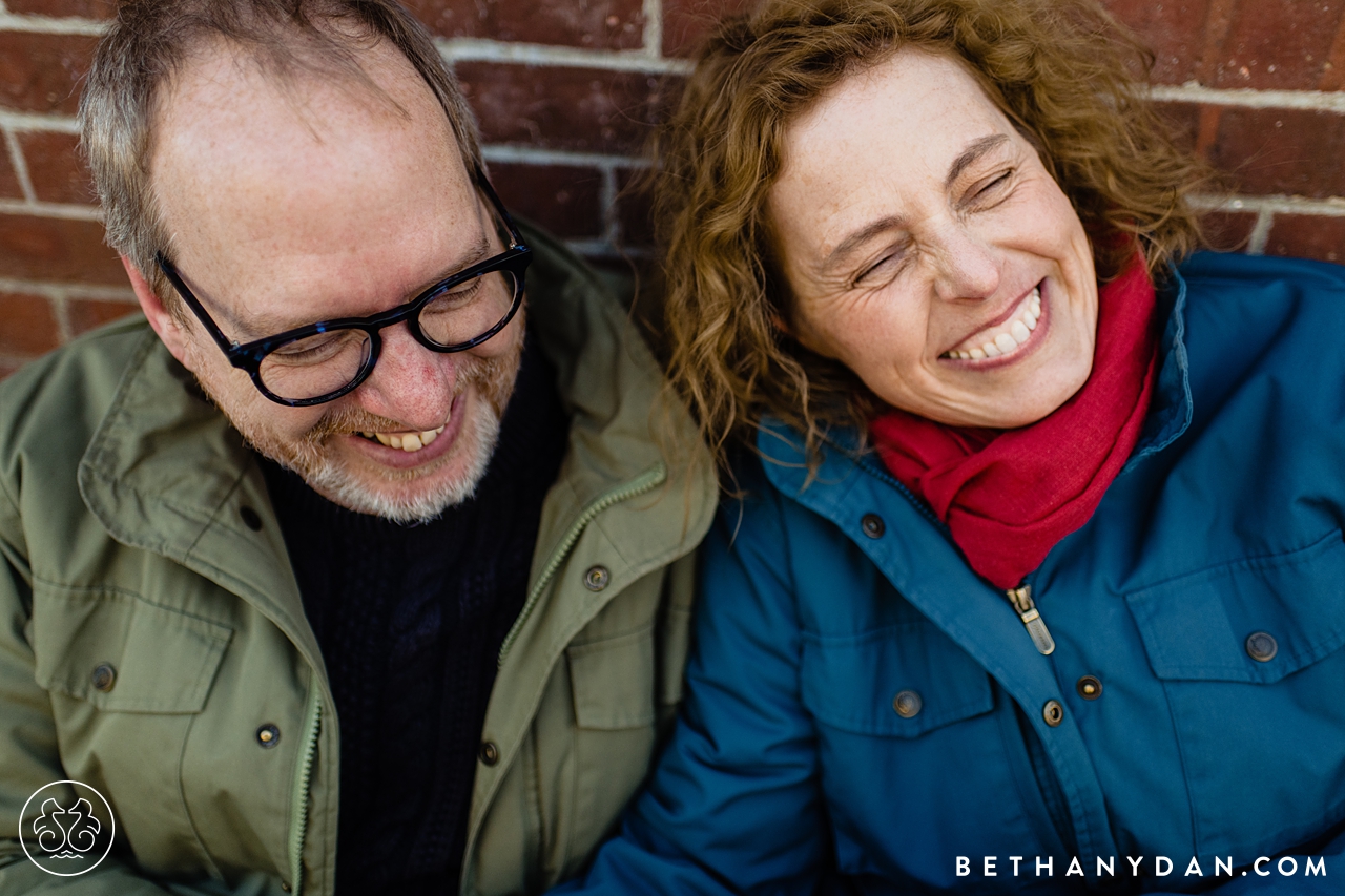 Winter Maine Engagement Session