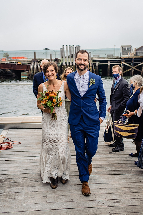 Portland Maine COVID Wedding