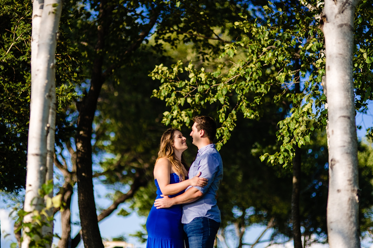 Backyard Engagement Session