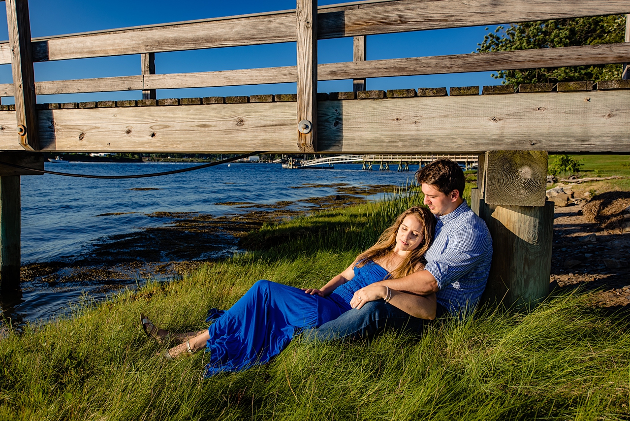 Backyard Engagement Session