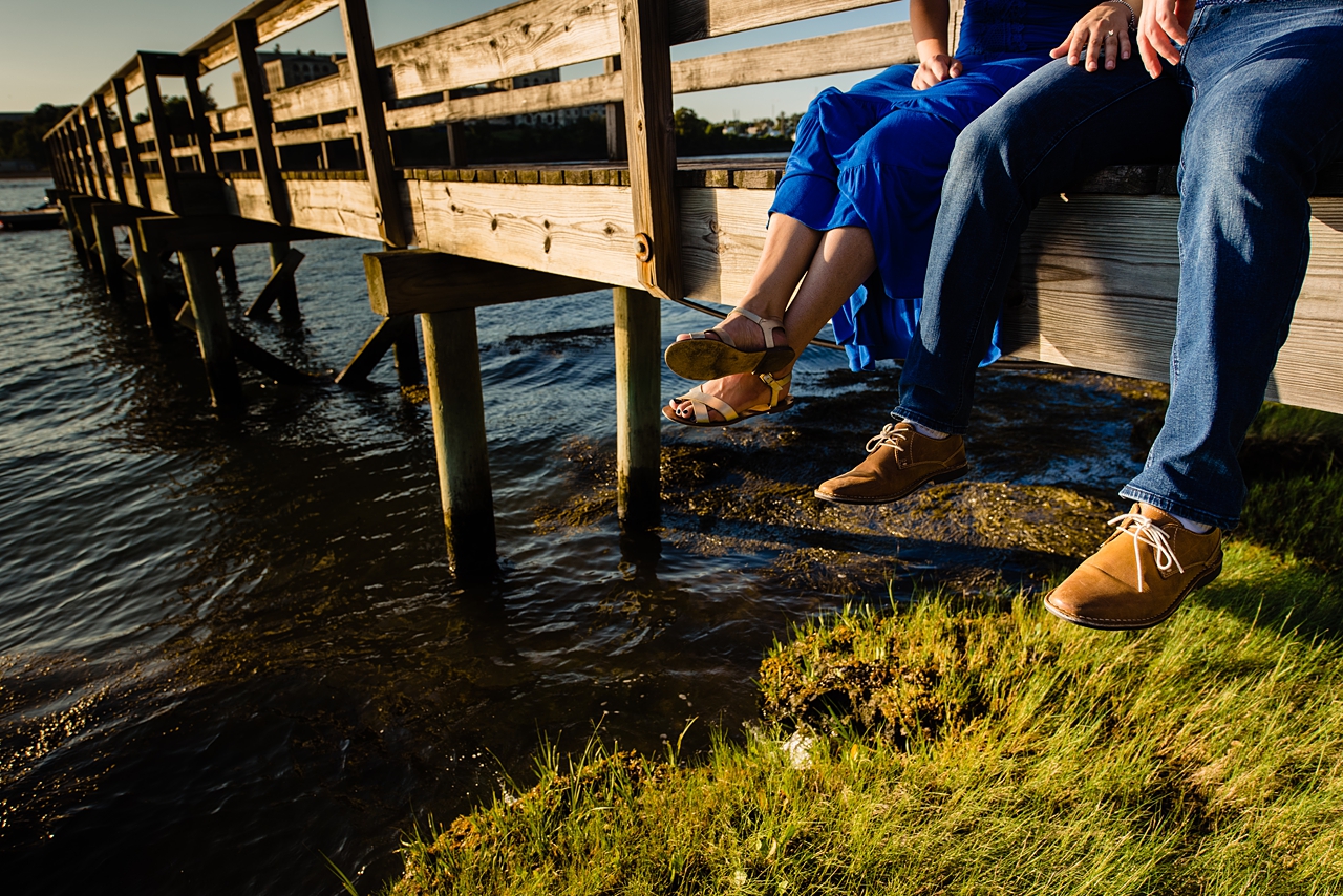 Backyard Engagement Session