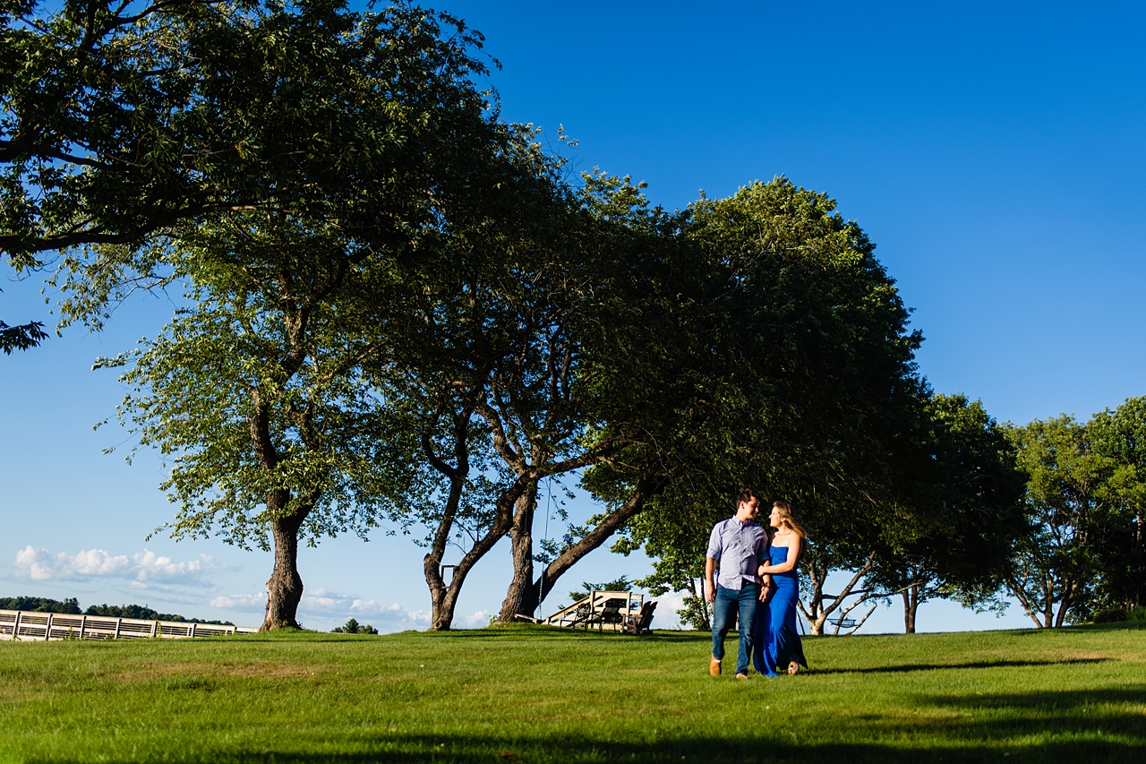 Backyard Engagement Session