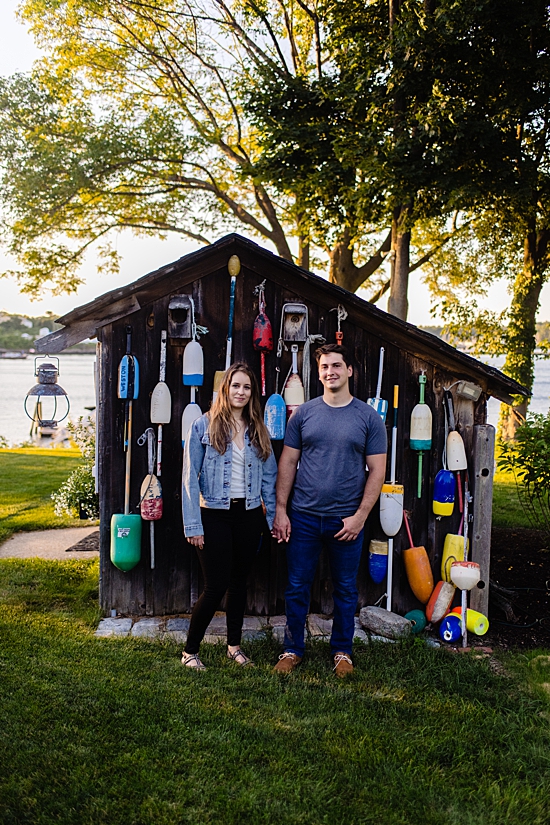 Backyard Engagement Session