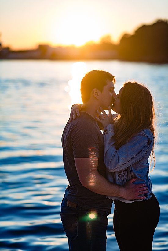 Backyard Engagement Session