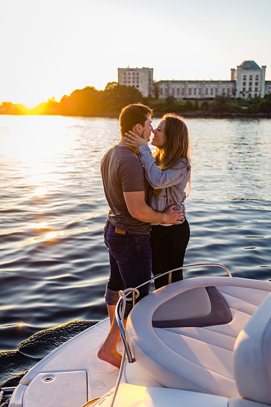 Backyard Engagement Session