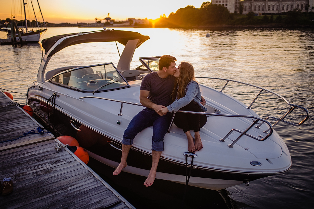 Backyard Engagement Session