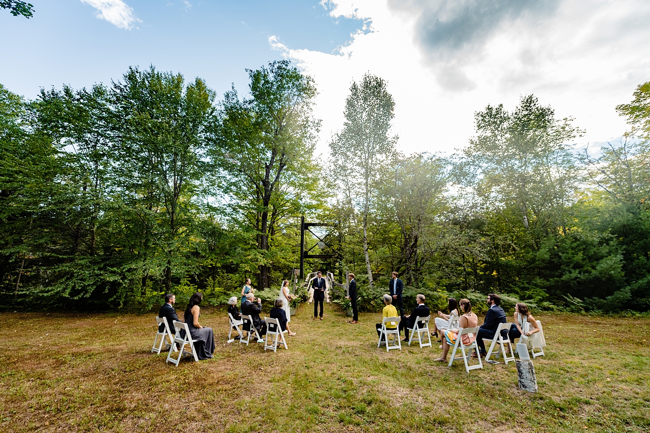 Newry Maine Intimate Wedding