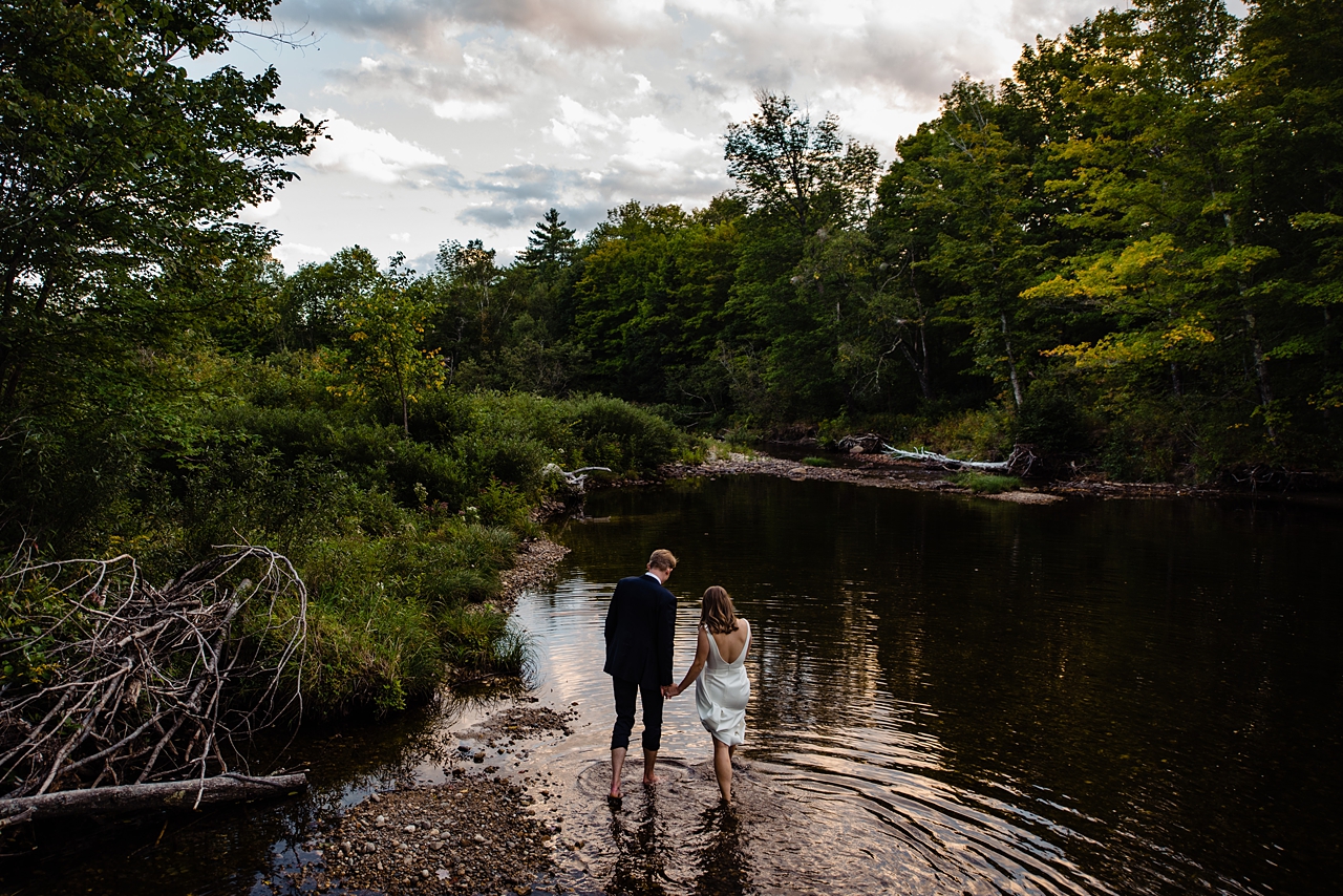 Newry Maine Intimate Wedding