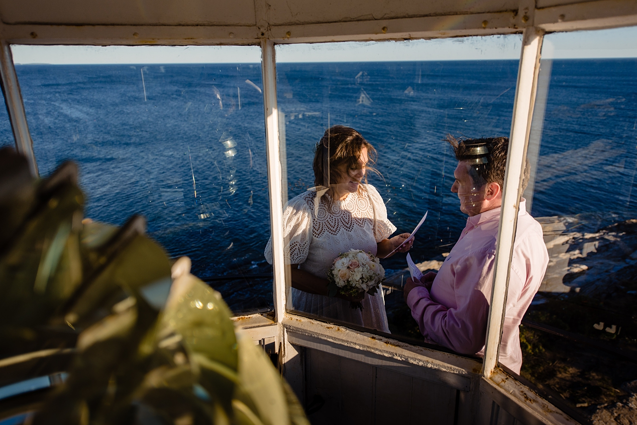 Pemaquid Point Lighthouse Wedding