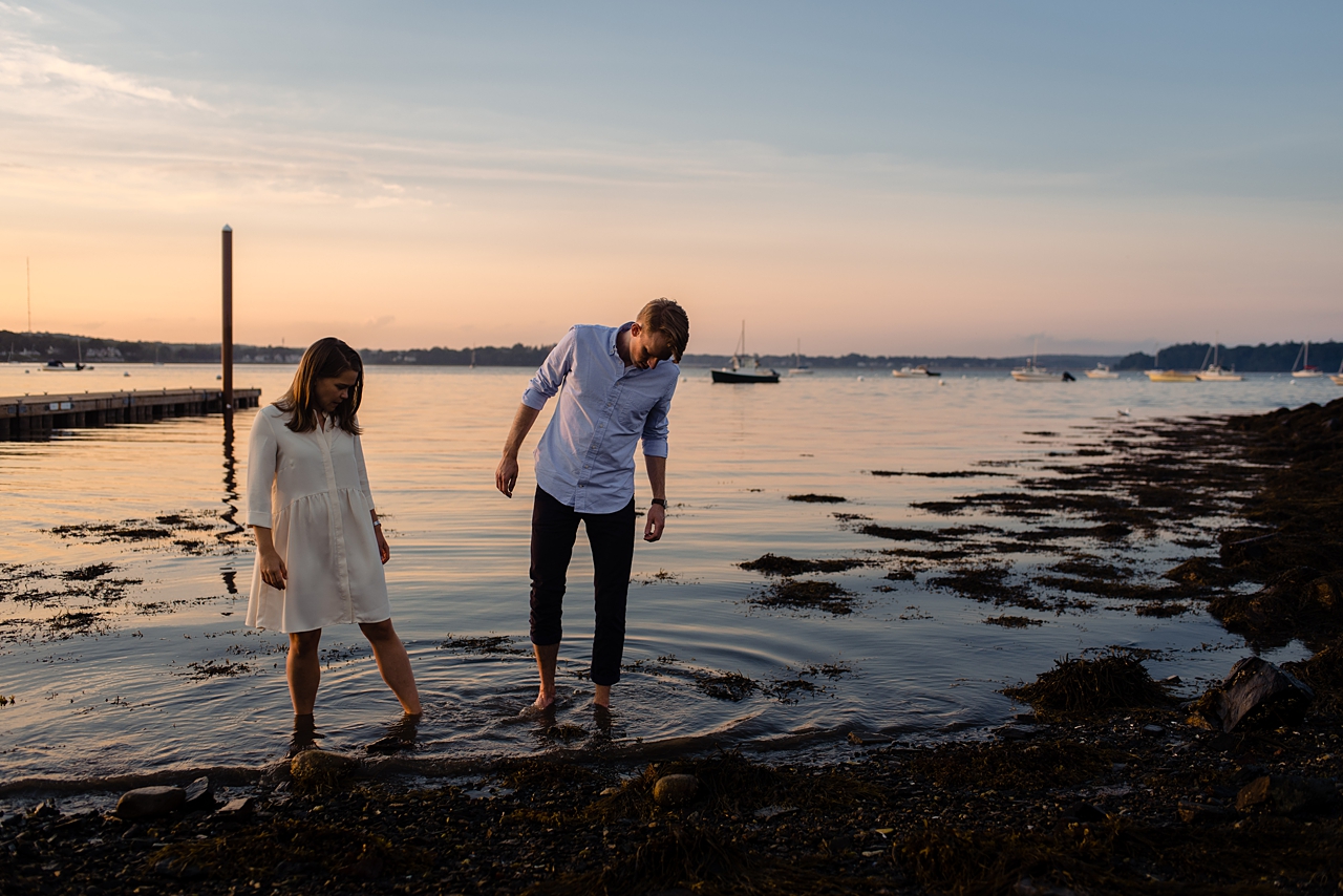 Portland Maine Summer Engagement Session