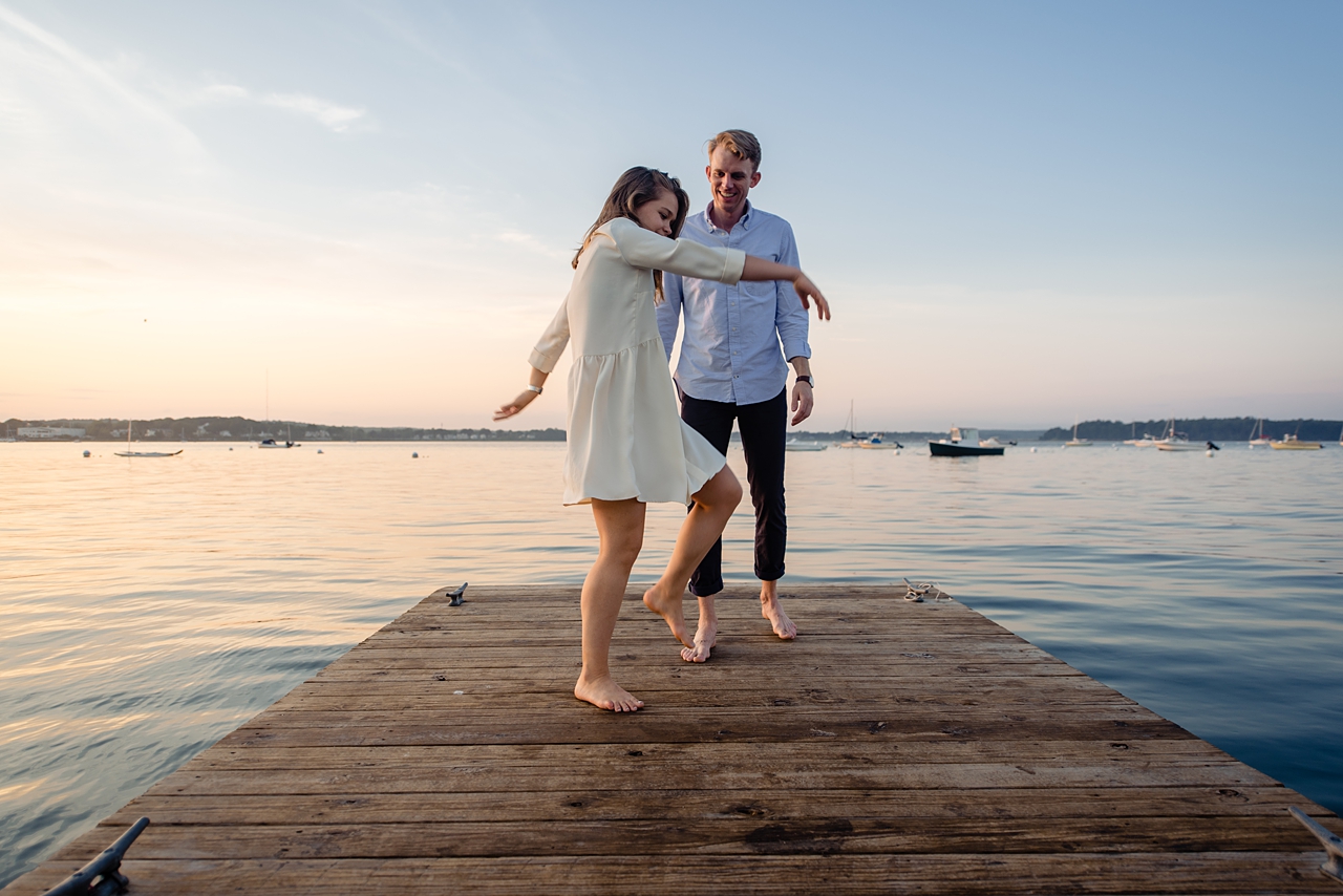 Portland Maine Summer Engagement Session