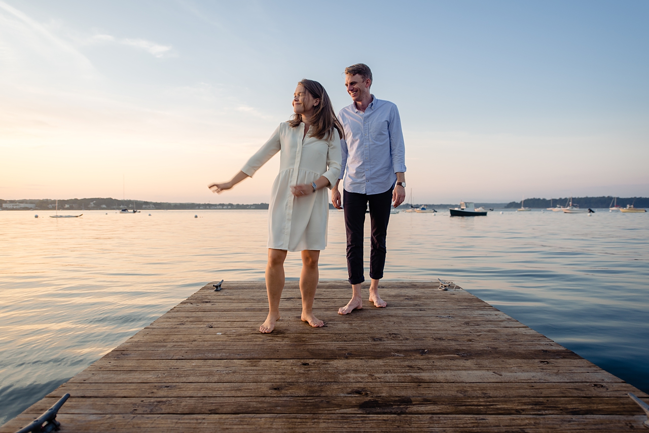 Portland Maine Summer Engagement Session