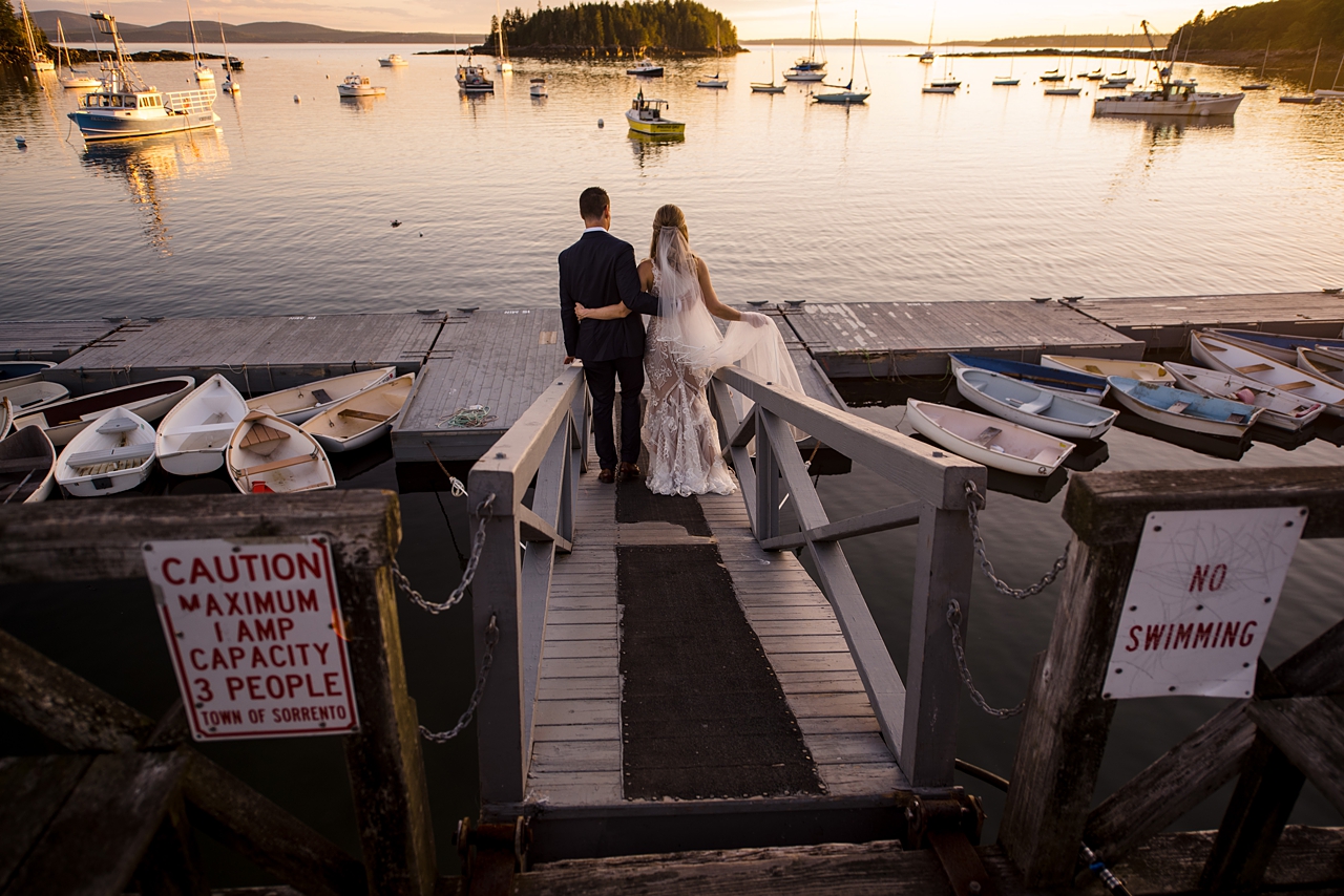 Sorrento Maine Wedding