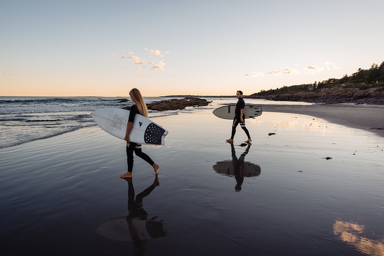 Surfer Photography Session, Maine Portraits