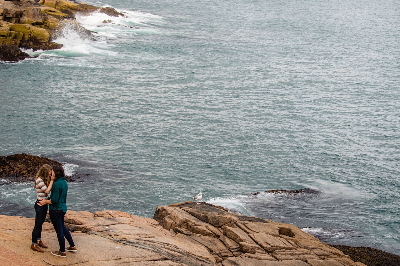 Gay Engagement Session in Acadia