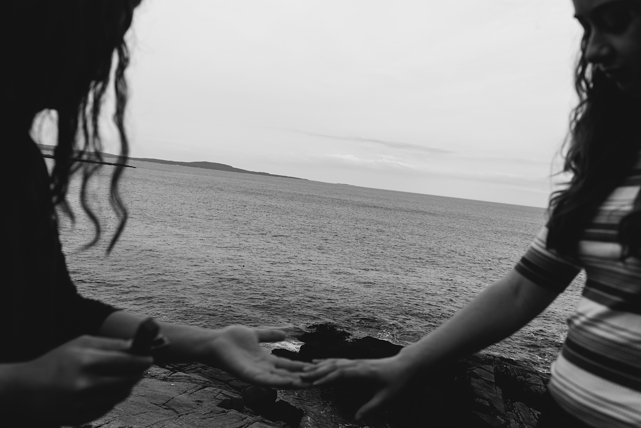 Gay Engagement Session in Acadia