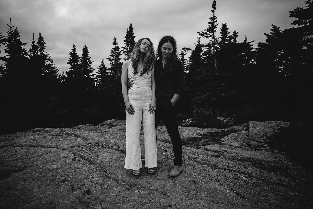 Gay Engagement Session in Acadia