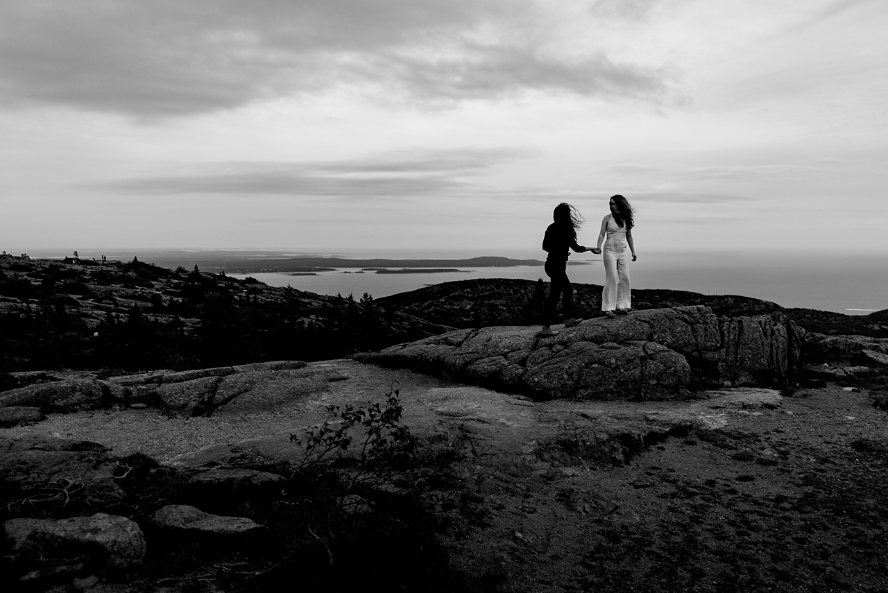 Gay Engagement Session in Acadia