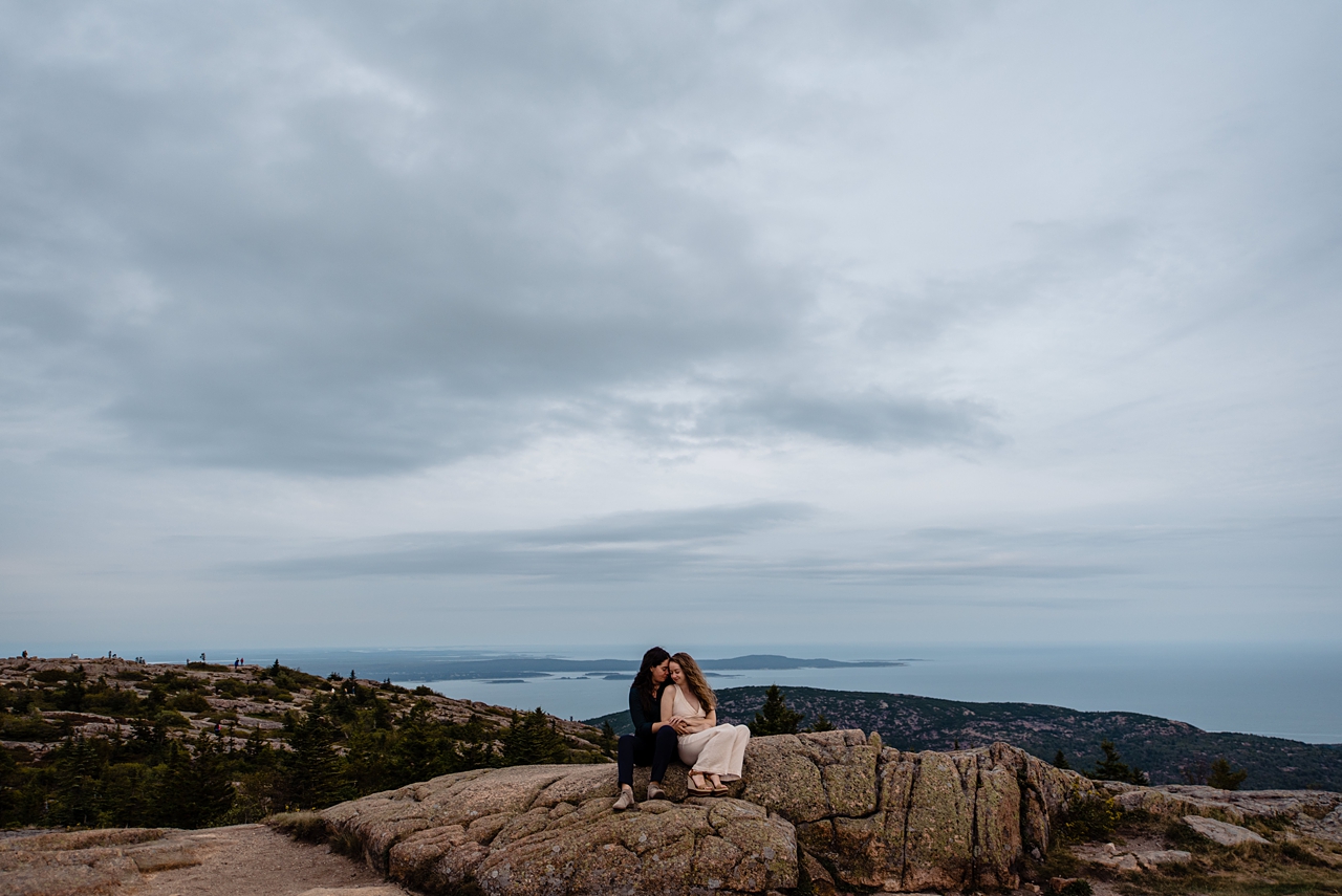 Gay Engagement Session in Acadia