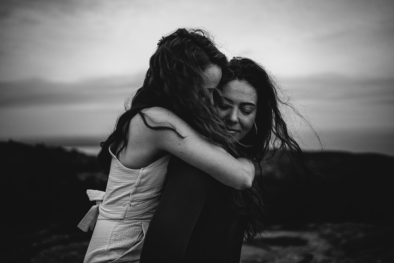 Gay Engagement Session in Acadia