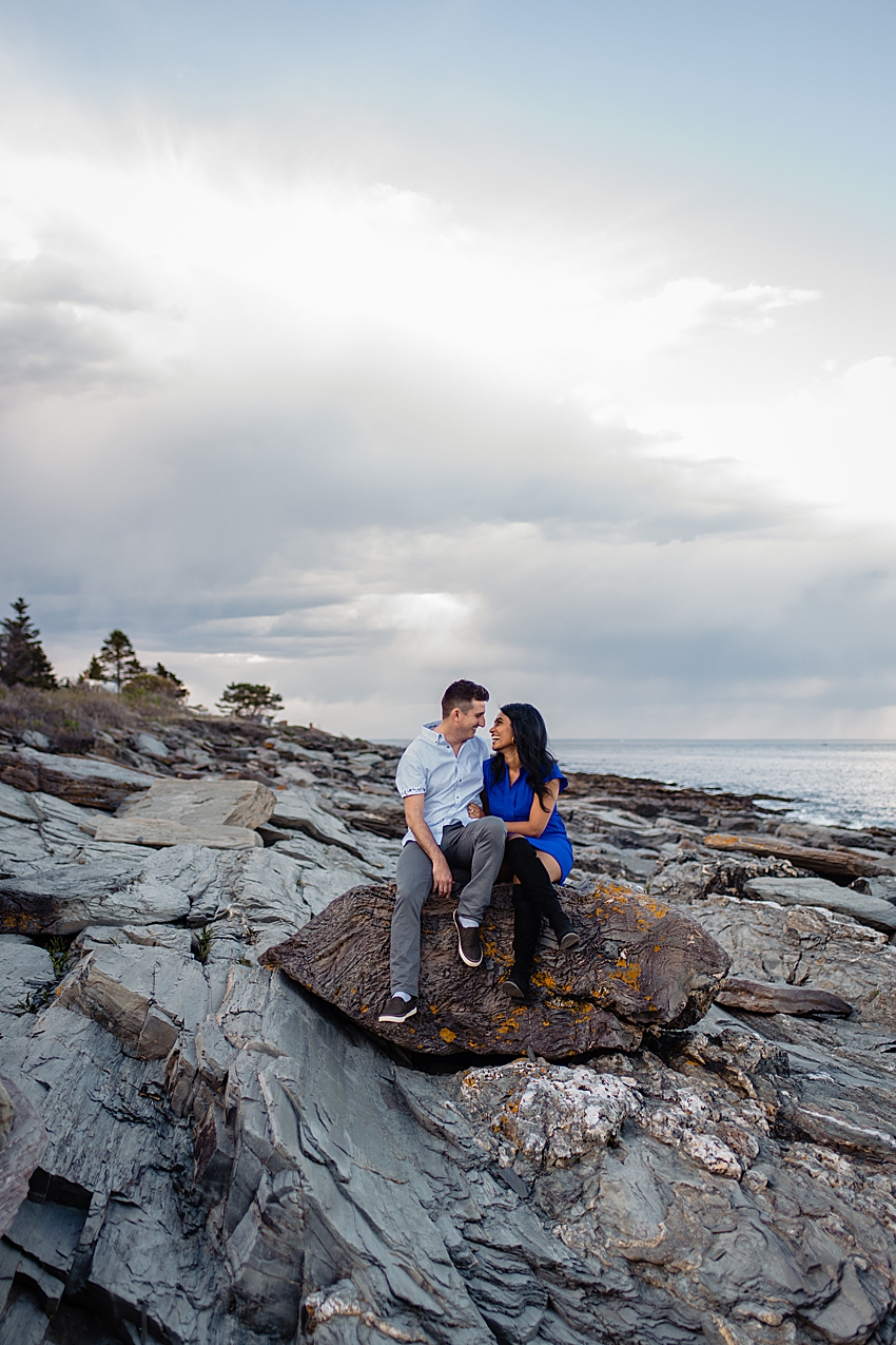 Scarborough Maine Engagement Session