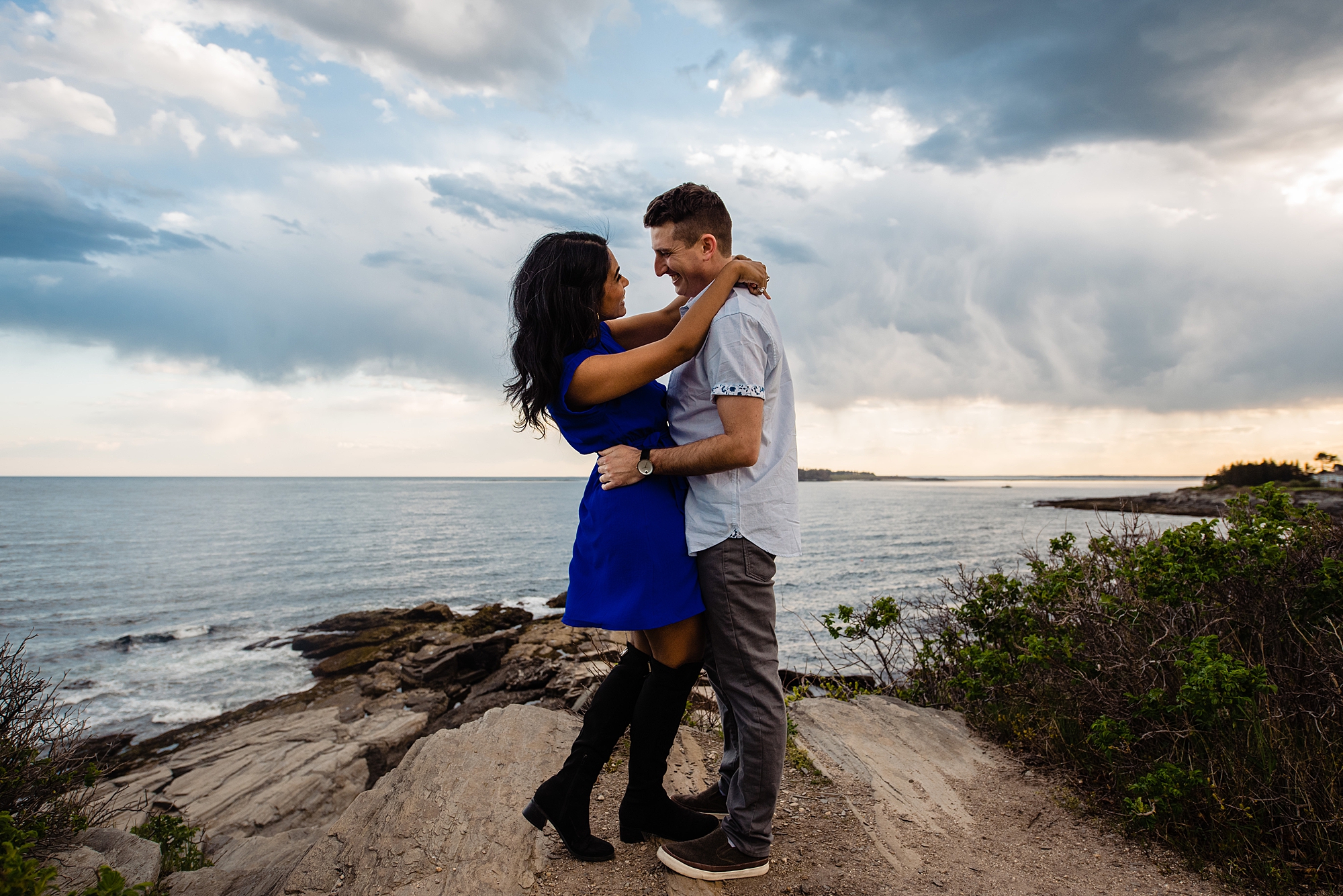 Scarborough Maine Engagement Session