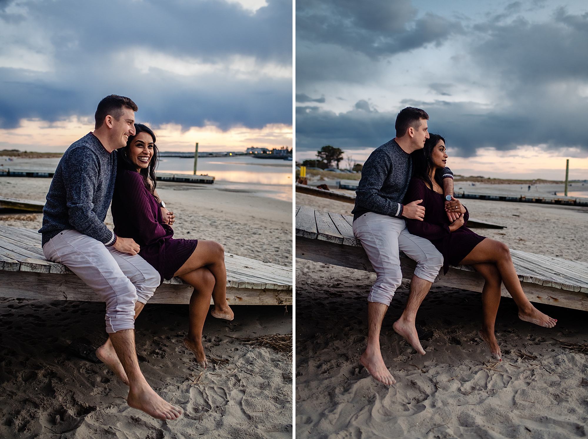 Scarborough Maine Engagement Session