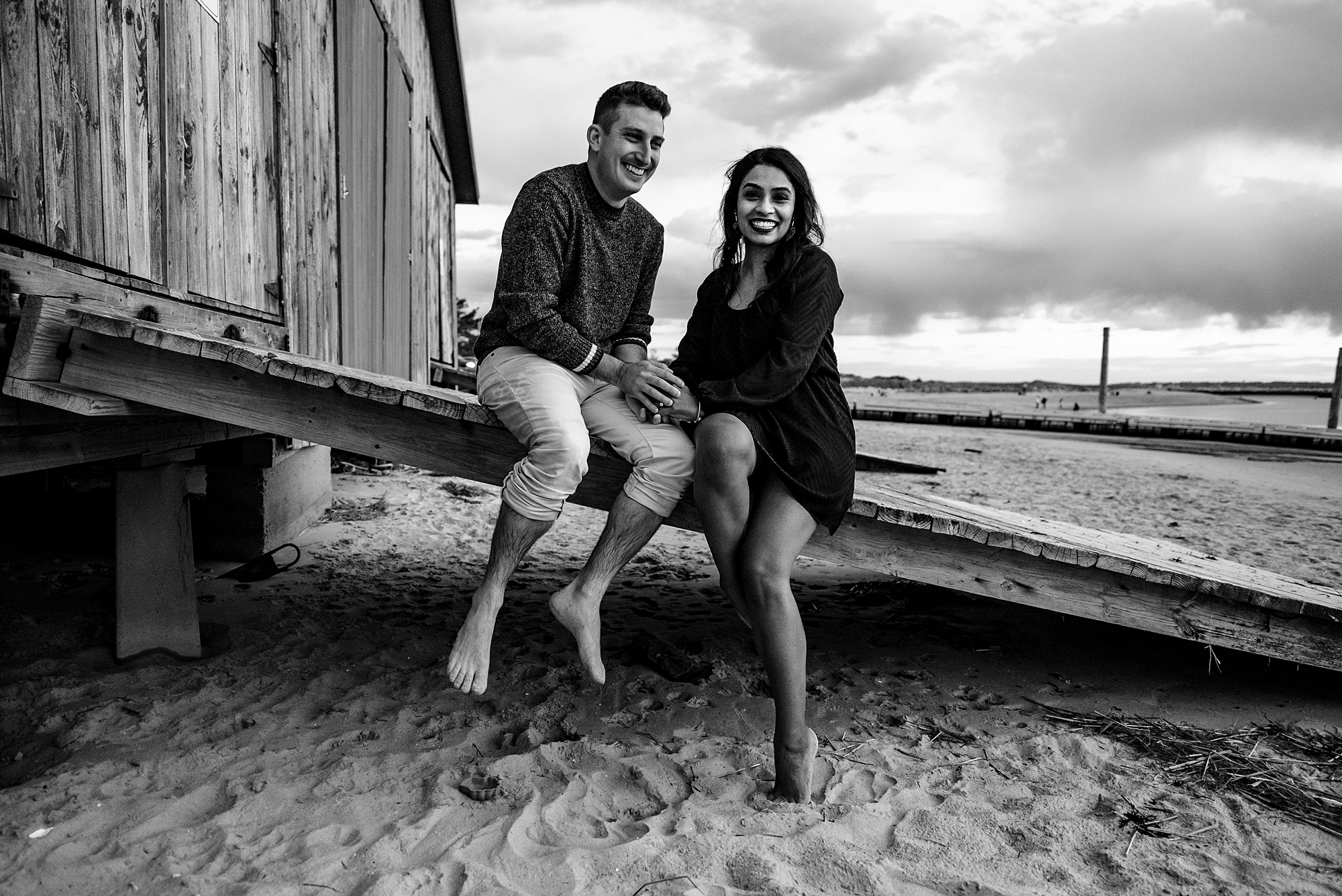 Scarborough Maine Engagement Session